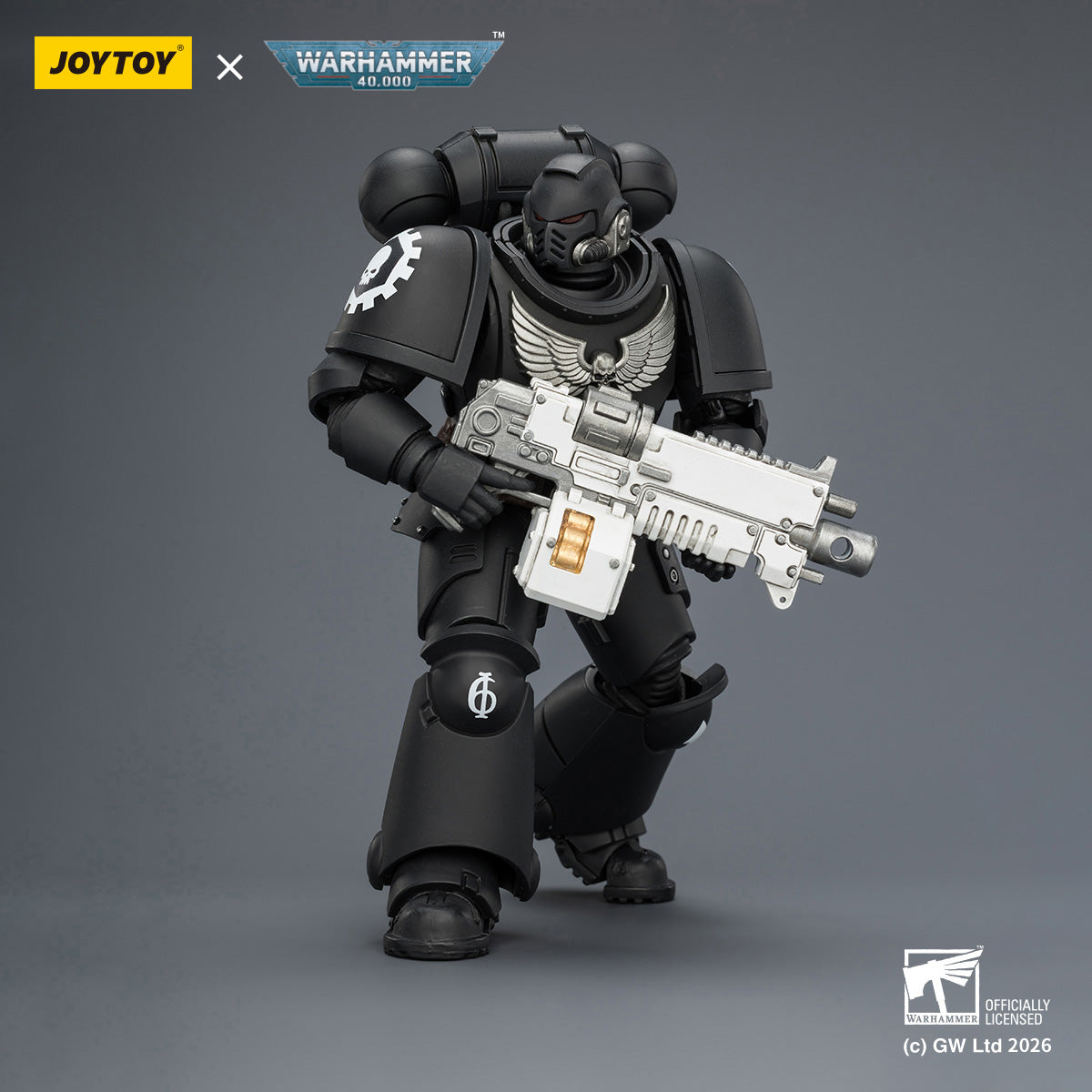 JOYTOY Warhammer 40,000 - Intercessor with Bolt Rifle, Bolt Pistol and Chainsword