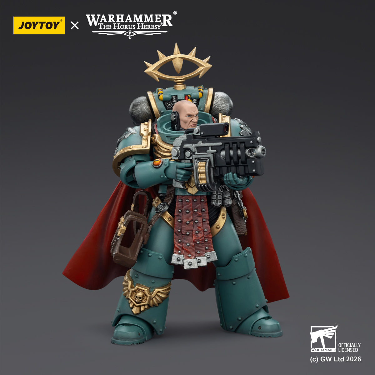 JOYTOY Warhammer The Horus Heresy - Sons of Horus Tybalt Marr Captain of the 18th Company