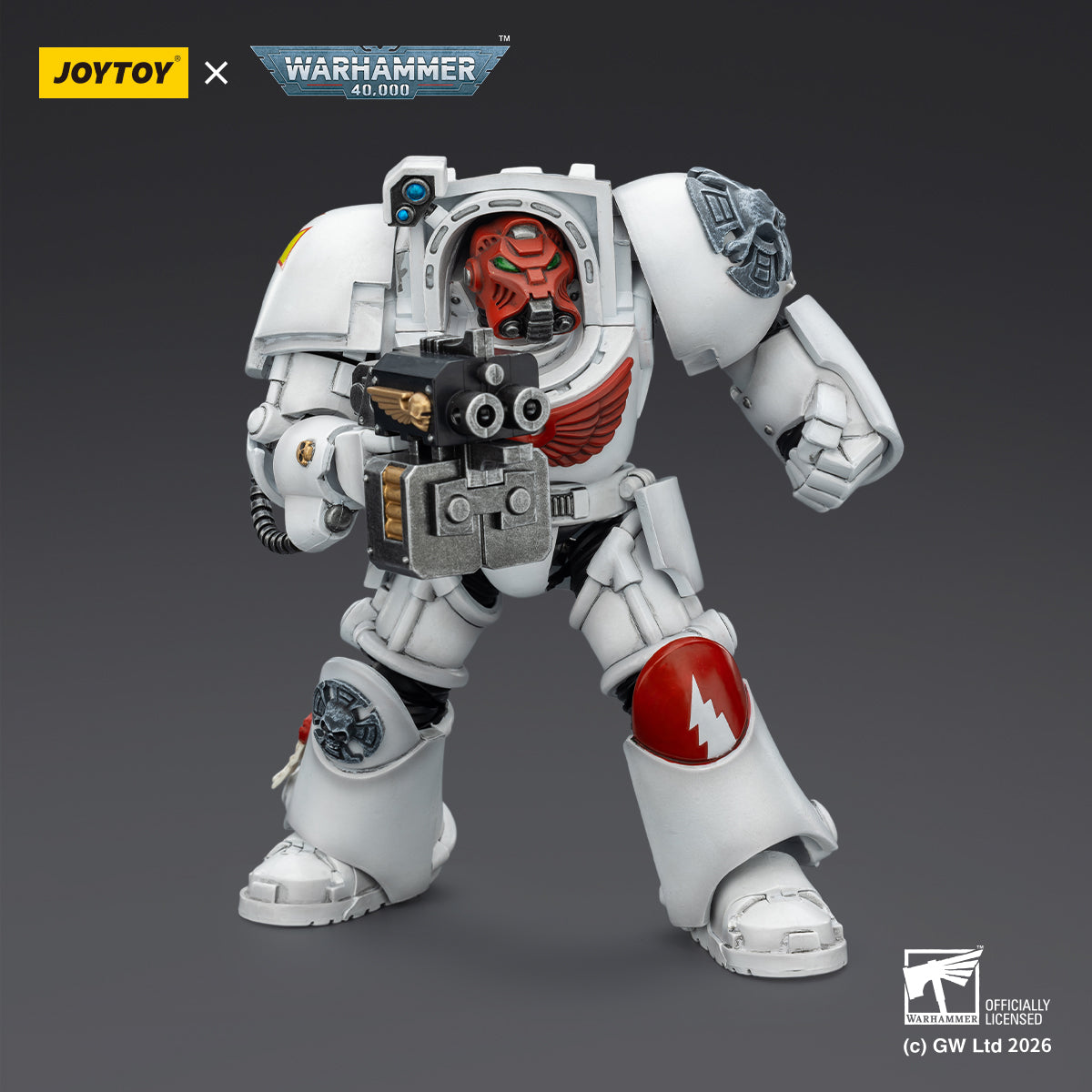 JOYTOY Warhammer 40,000 - White Scars Terminator Squad (3-Man Unit)