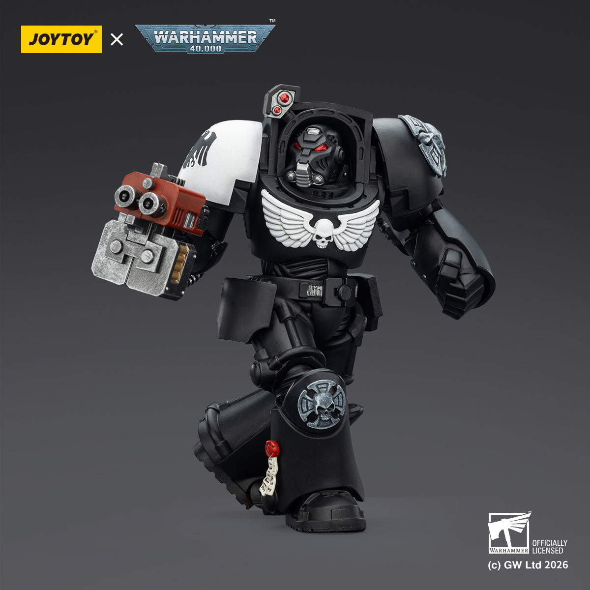 JOYTOY Warhammer 40,000 - Raven Guard Terminator Squad (3-Man Unit)
