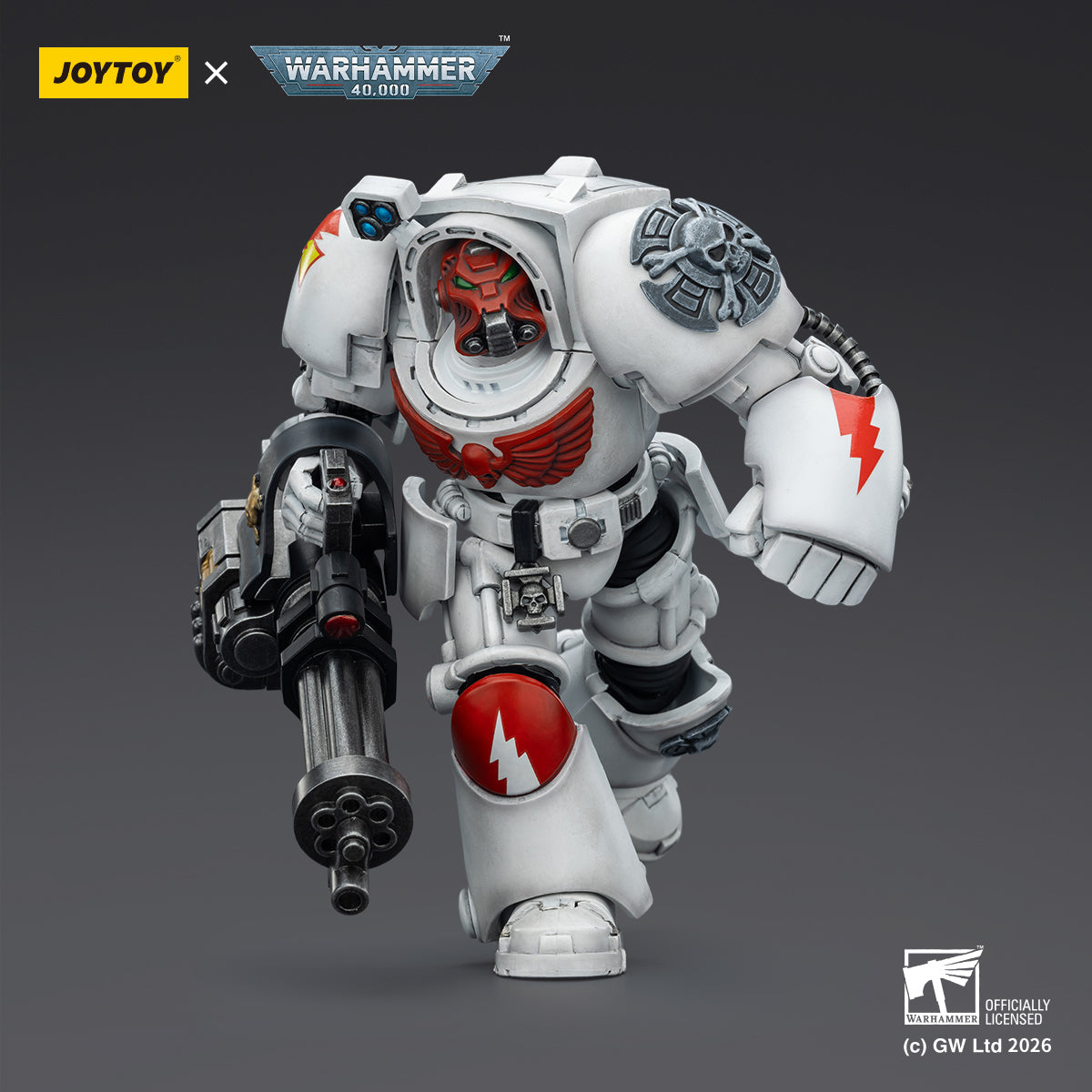 JOYTOY Warhammer 40,000 - White Scars Terminator Squad (3-Man Unit)