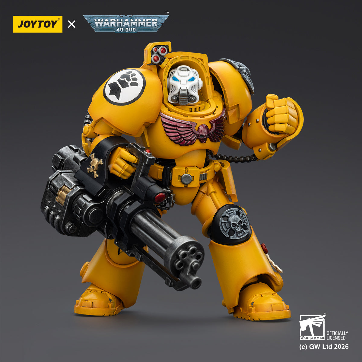 JOYTOY Warhammer 40,000 - Imperial Fists Terminator Squad (3-Man Unit)