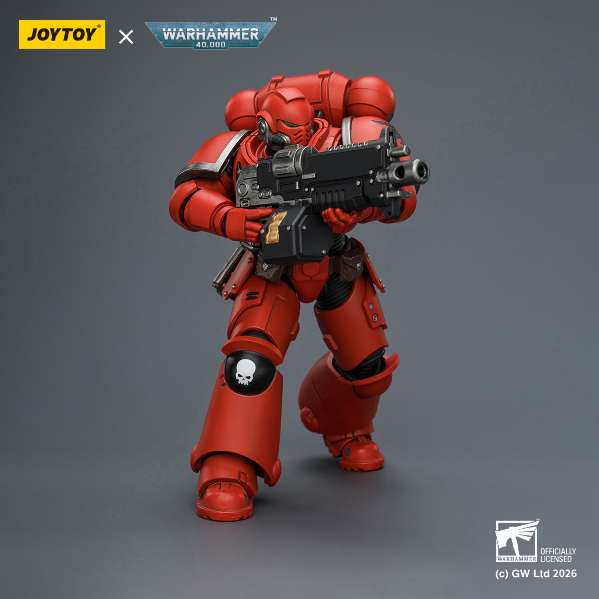 JOYTOY Warhammer 40,000 - Intercessor with Bolt Rifle, Bolt Pistol and Chainsword