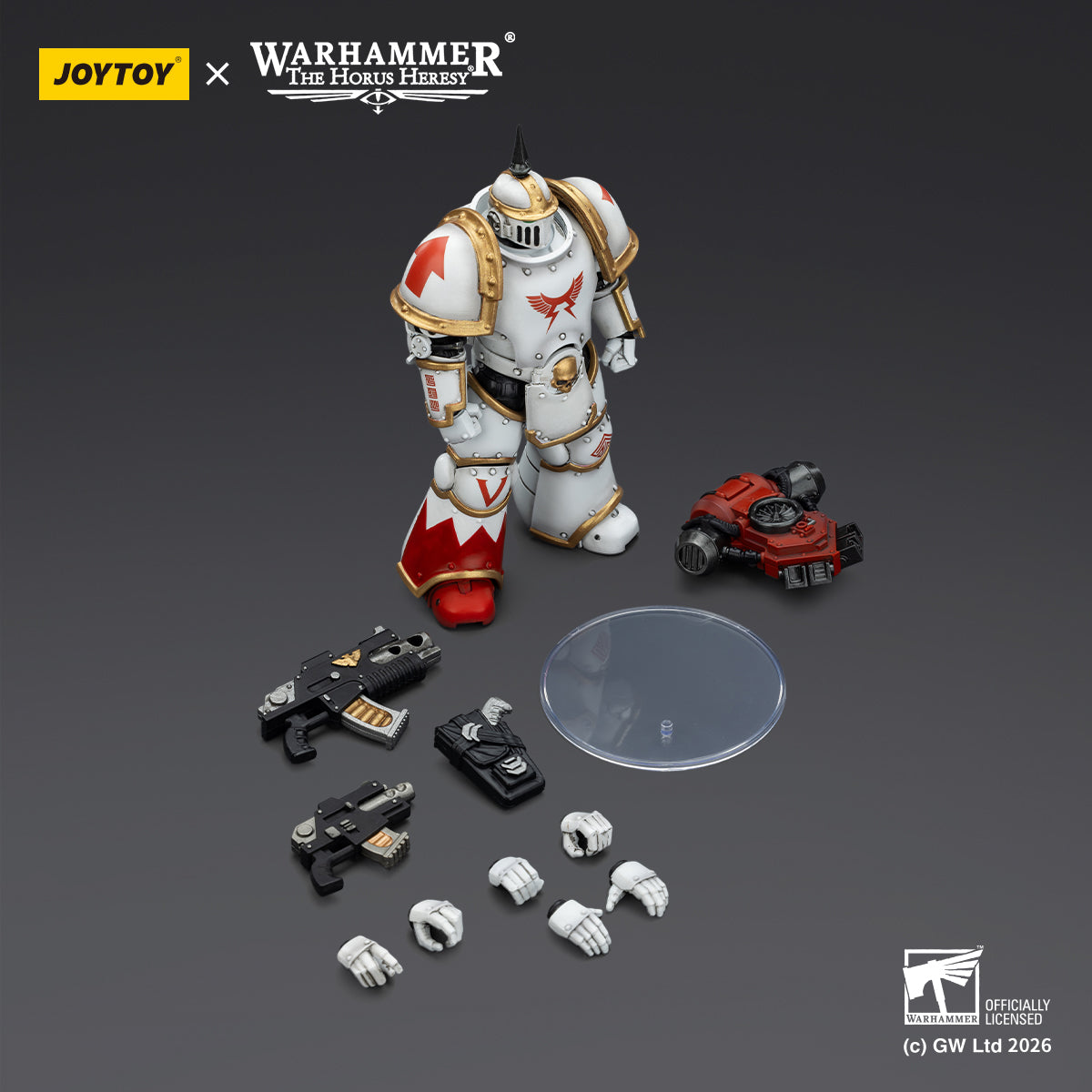 JOYTOY Warhammer The Horus Heresy - White Scars MKIII Tactical Legionary