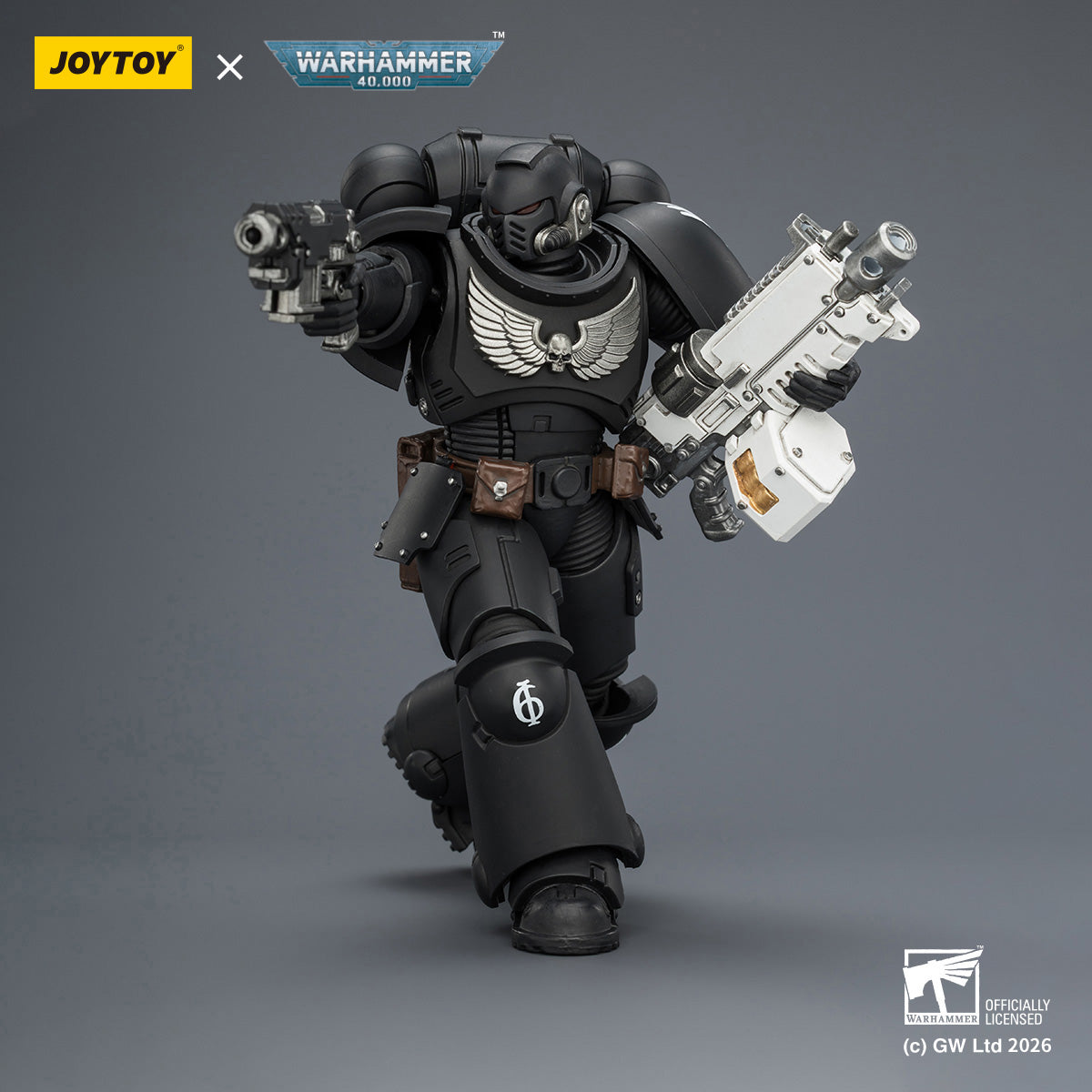 JOYTOY Warhammer 40,000 - Intercessor with Bolt Rifle, Bolt Pistol and Chainsword