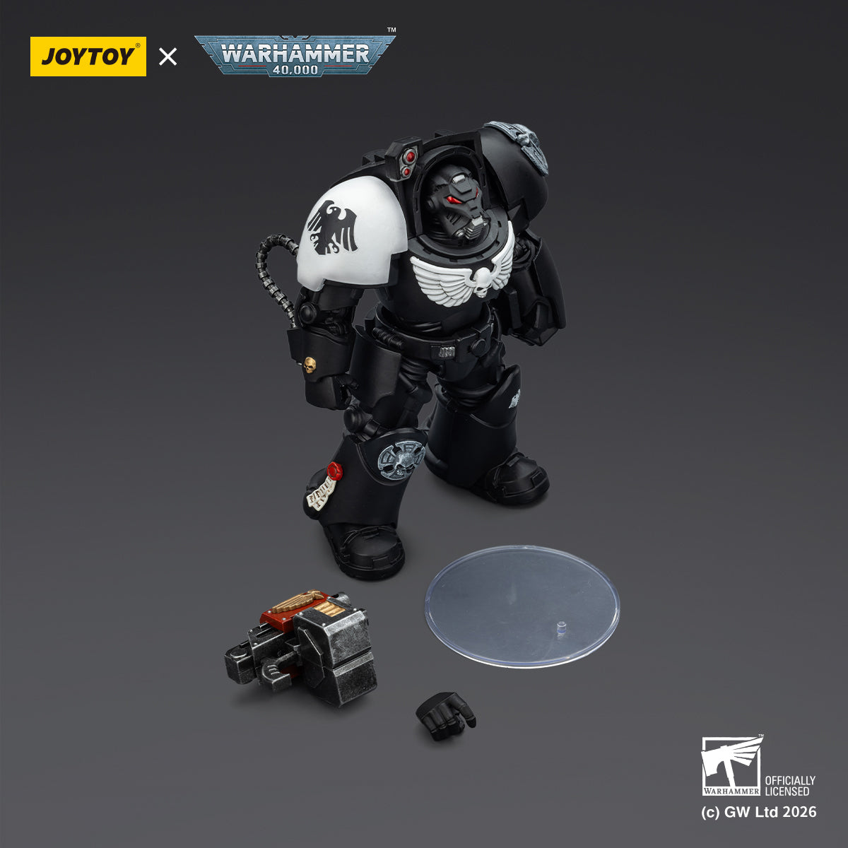 JOYTOY Warhammer 40,000 - Raven Guard Terminator Squad (3-Man Unit)