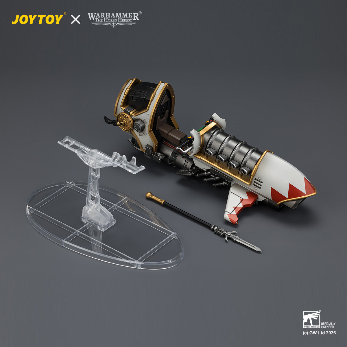 JOYTOY Warhammer The Horus Heresy - White Scars Legion Shamshir Jetbike