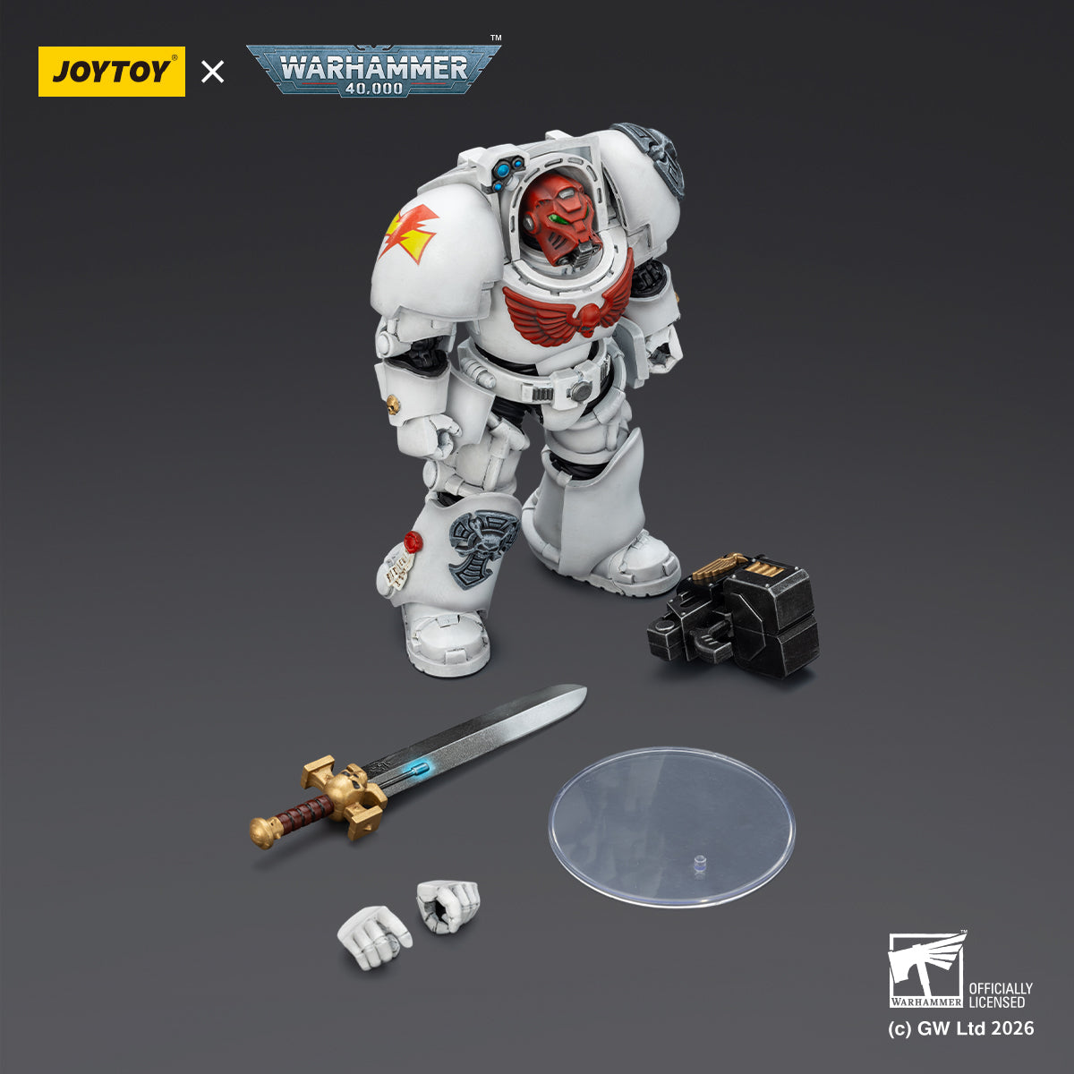 JOYTOY Warhammer 40,000 - White Scars Terminator Squad (3-Man Unit)