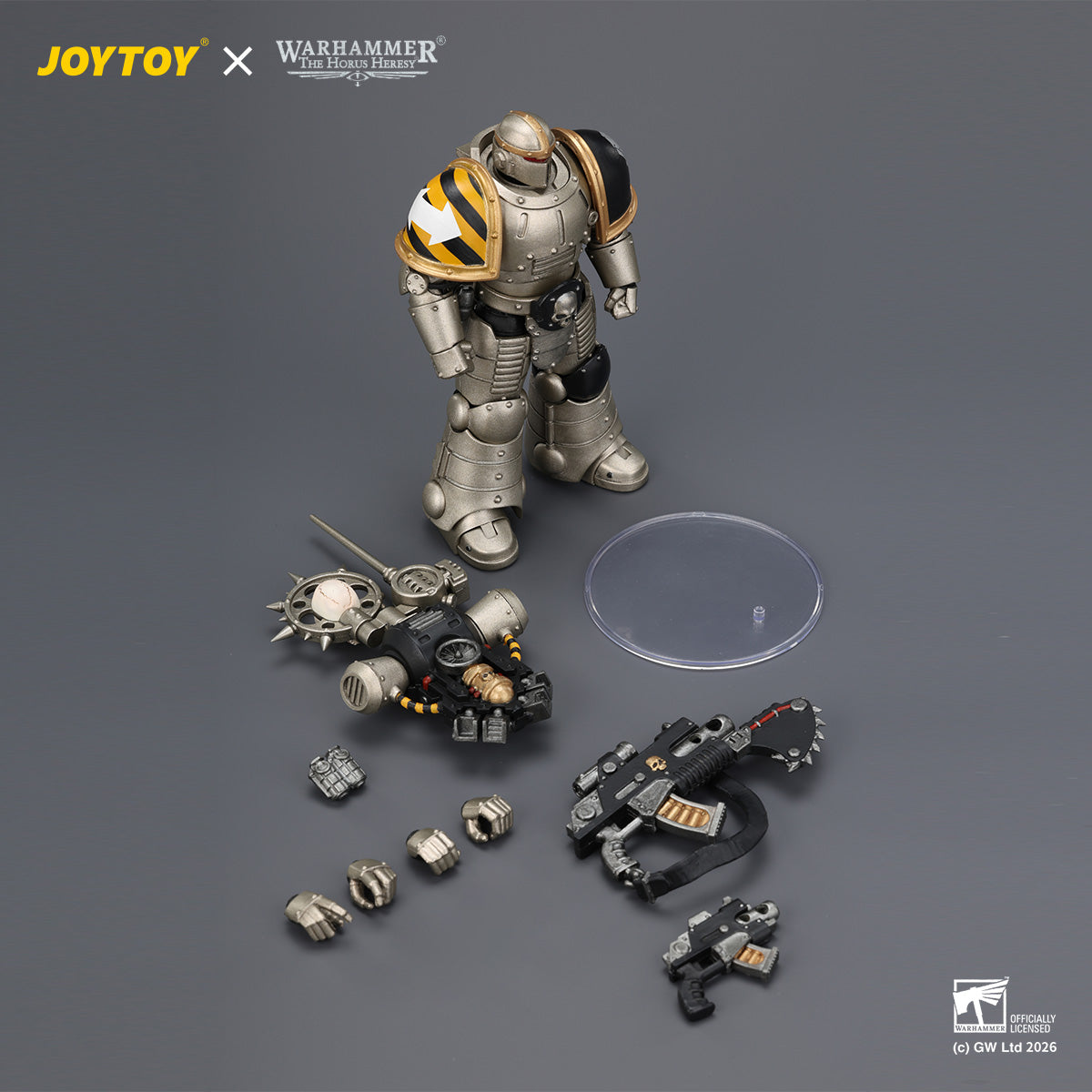 JOYTOY Warhammer The Horus Heresy - Iron Warriors MkII Tactical Squad Set (4 Figures)