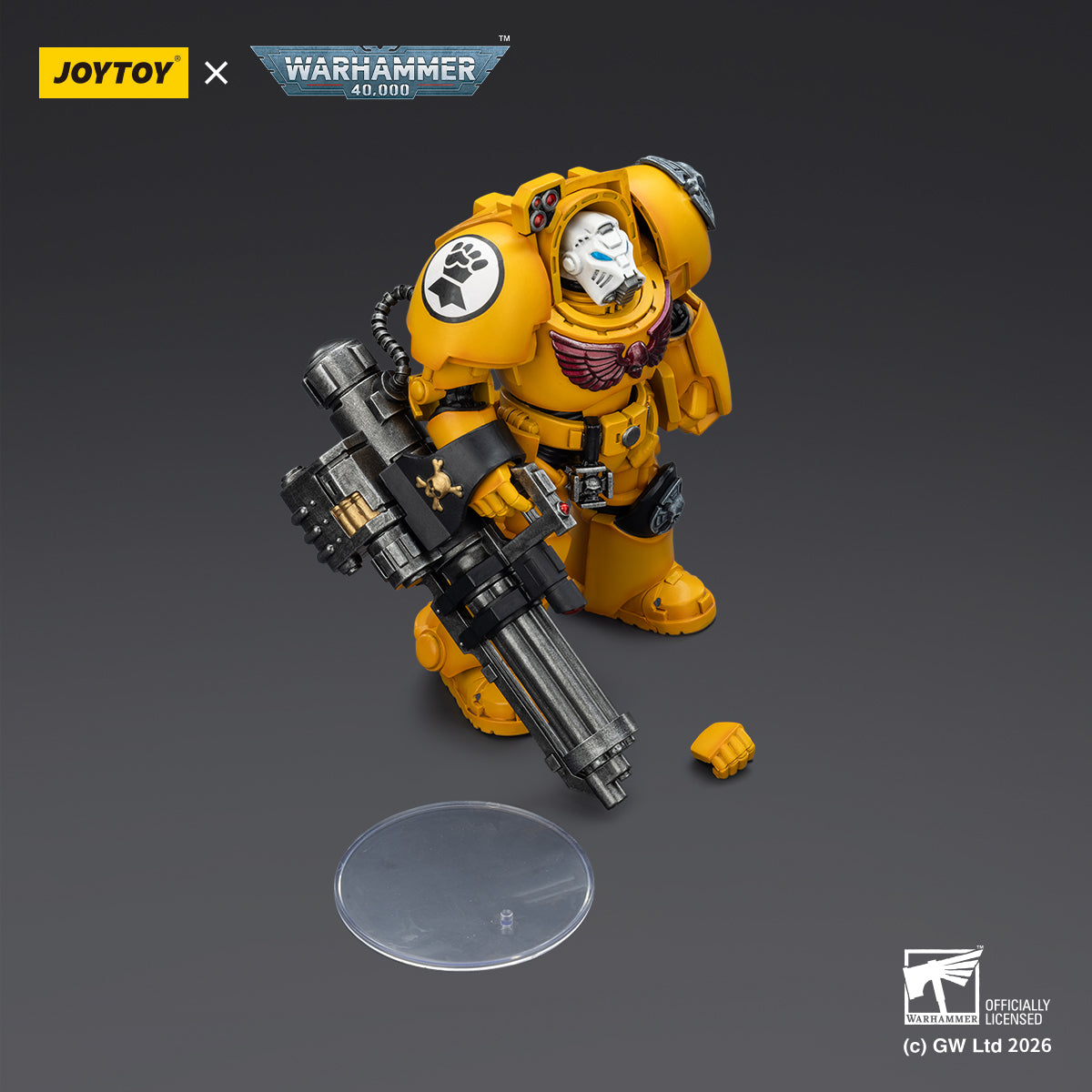 JOYTOY Warhammer 40,000 - Imperial Fists Terminator Squad (3-Man Unit)