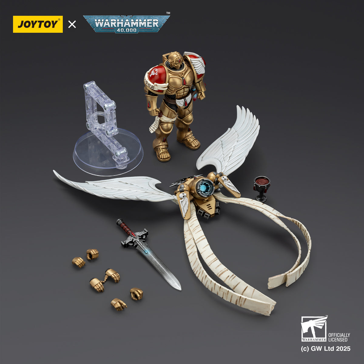 JOYTOY Warhammer 40,000 - Blood Angels The Sanguinor with Encarmine Broadsword