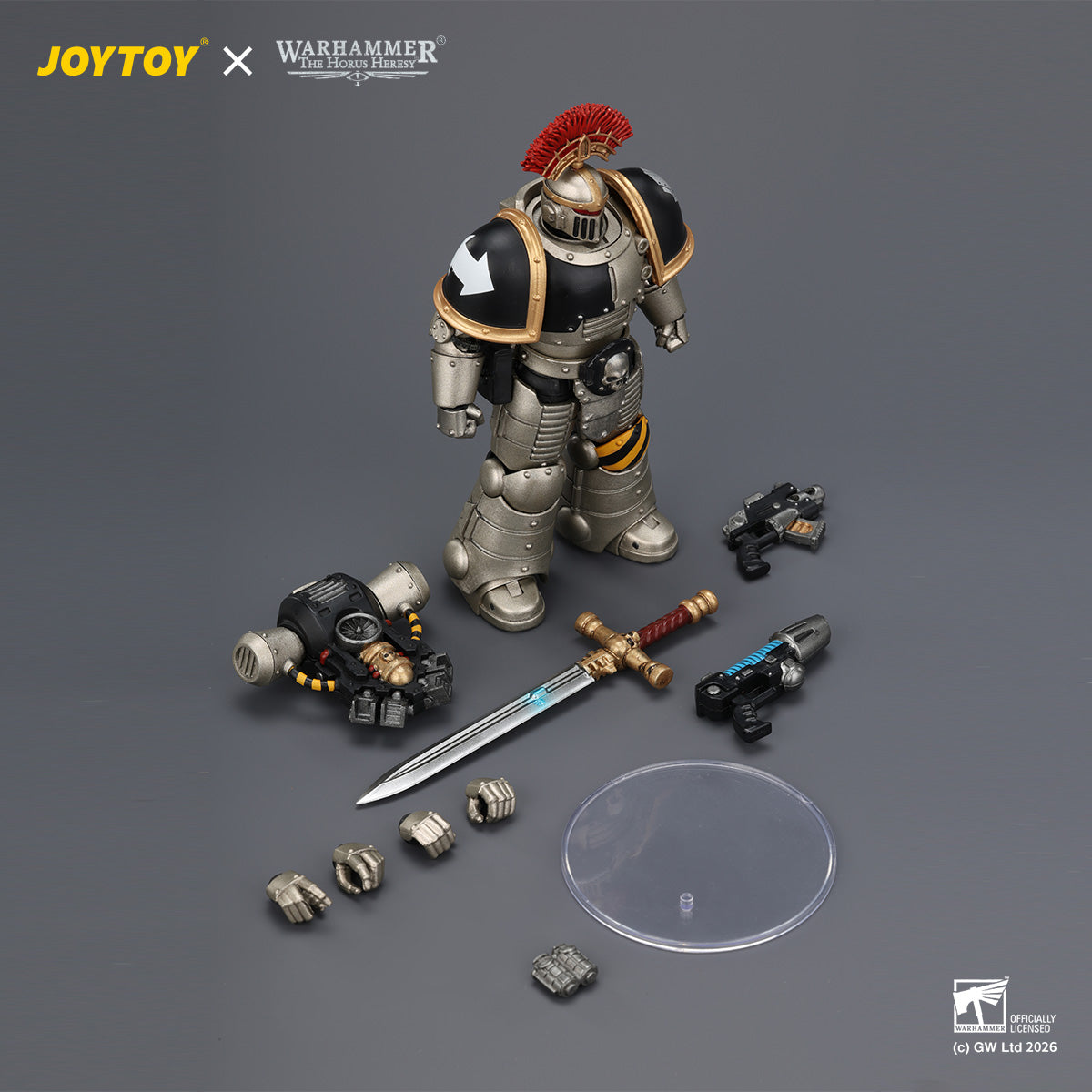 JOYTOY Warhammer The Horus Heresy - Iron Warriors MkII Tactical Squad Set (4 Figures)