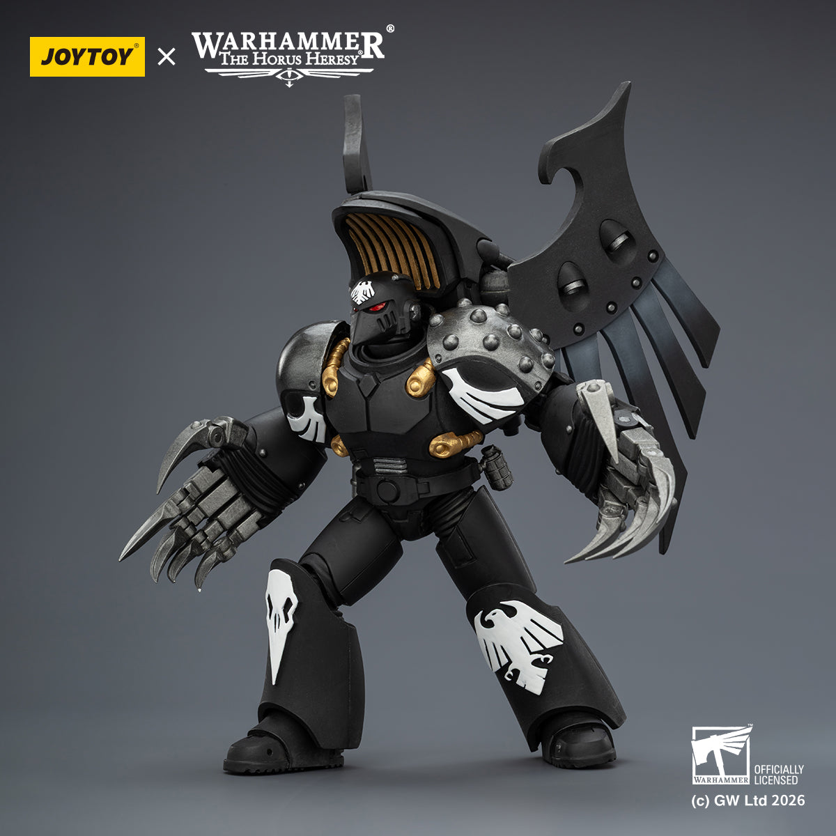 JOYTOY Warhammer The Horus Heresy - Raven Guard Dark Fury with Lightning Claws
