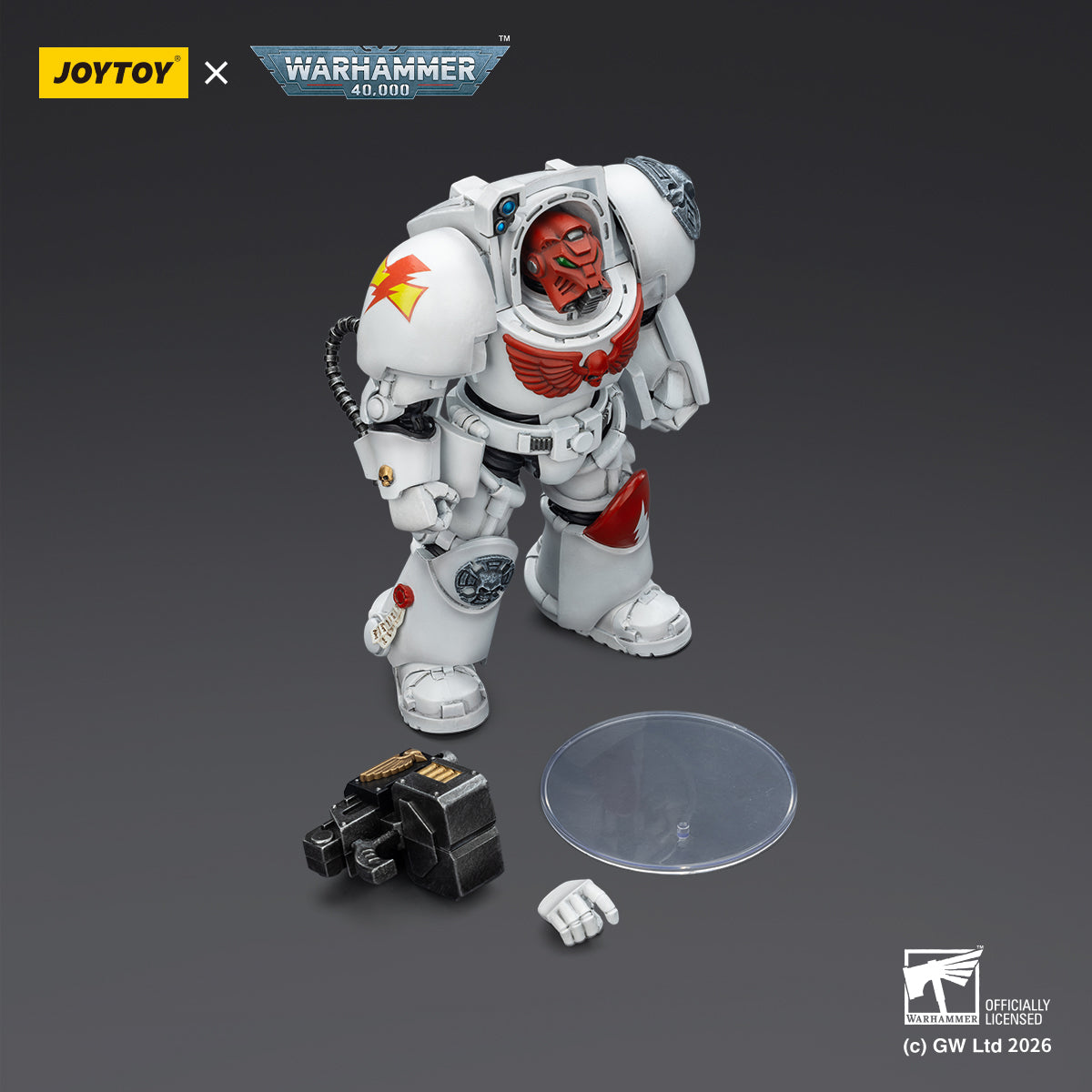 JOYTOY Warhammer 40,000 - White Scars Terminator Squad (3-Man Unit)