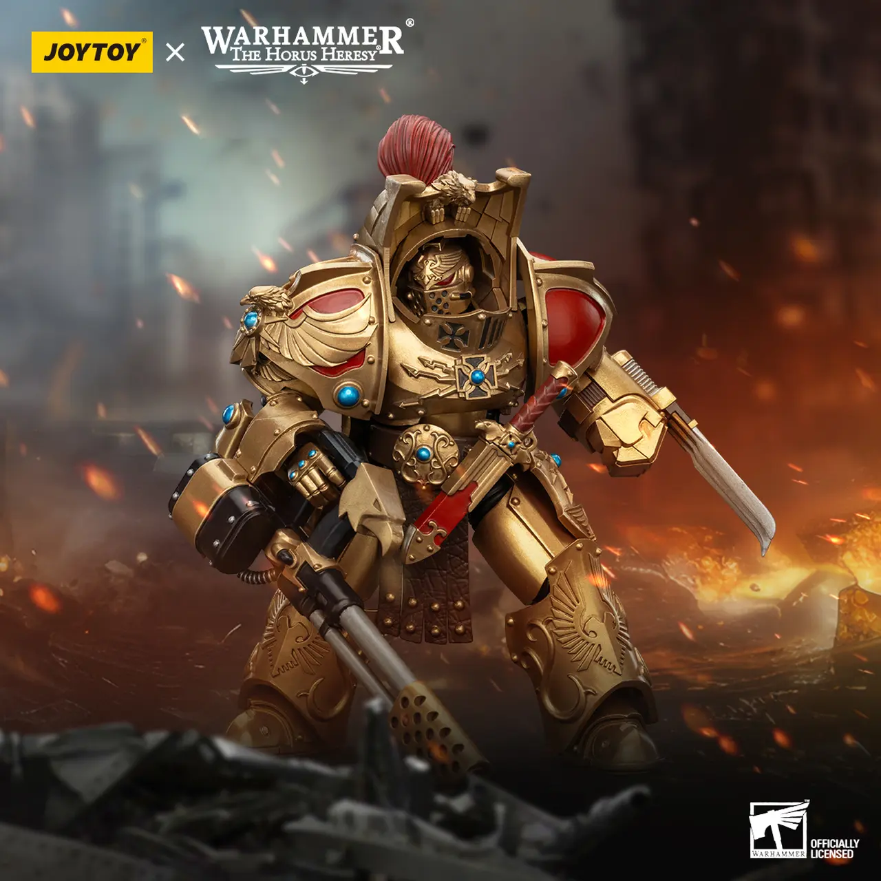JOYTOY Warhammer The Horus Heresy - Legio Custodes Aquilon Terminator Squad