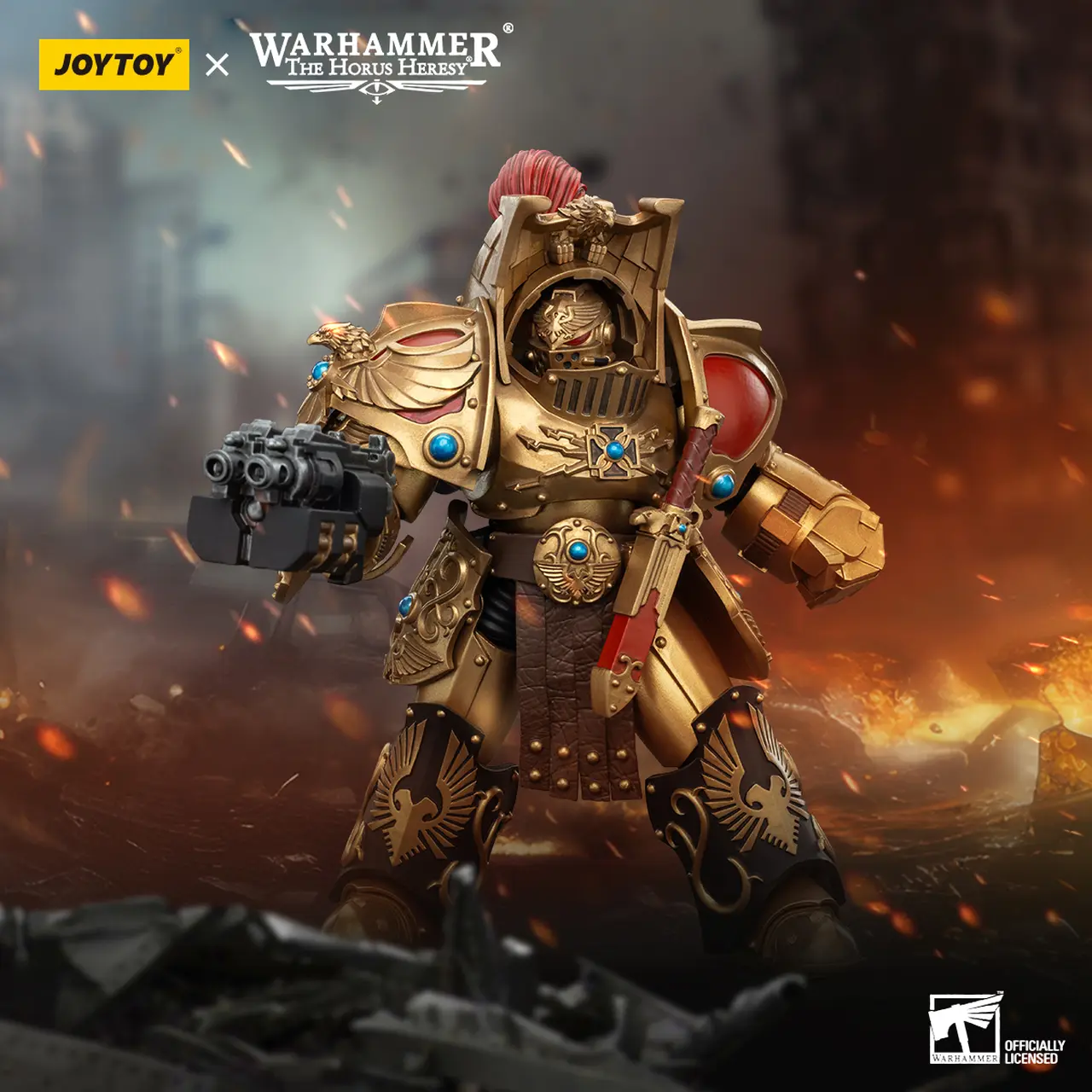 JOYTOY Warhammer The Horus Heresy - Legio Custodes Aquilon Terminator Squad