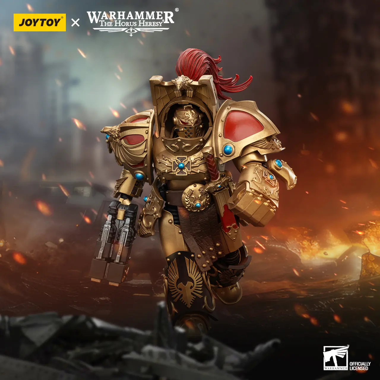 JOYTOY Warhammer The Horus Heresy - Legio Custodes Aquilon Terminator Squad