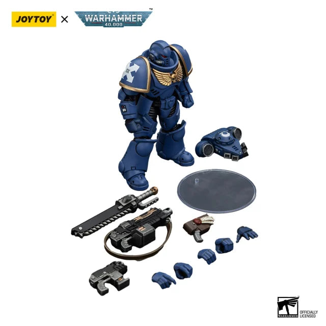 JOYTOY Warhammer 40,000 - Ultramarines Outriders Brother Catonus