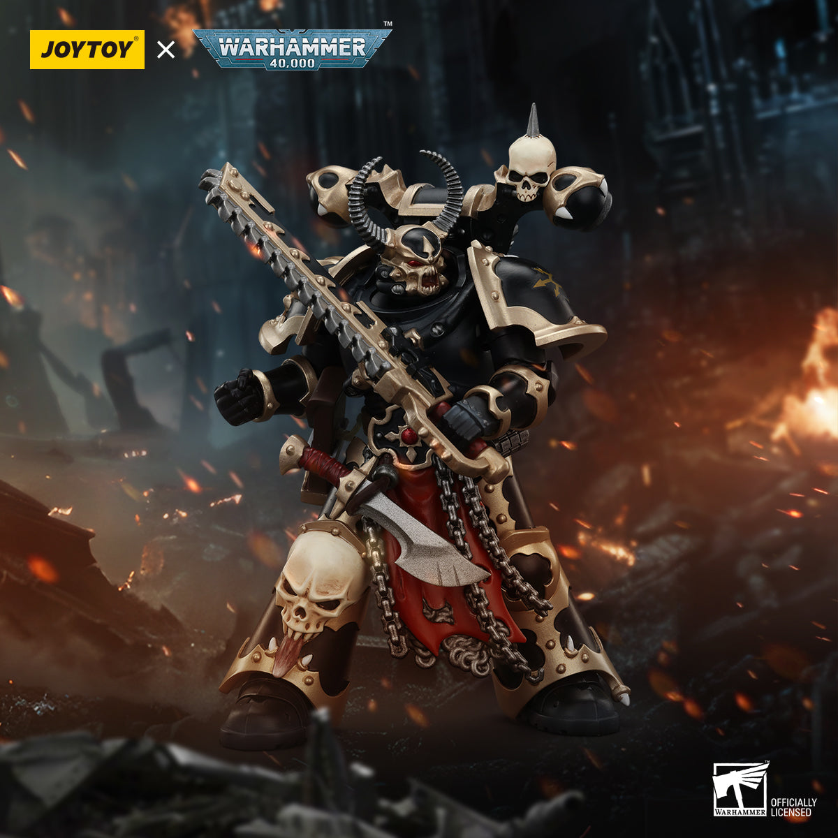 JOYTOY Warhammer 40,000 - Chaos Space Marines Black Legion Chosen