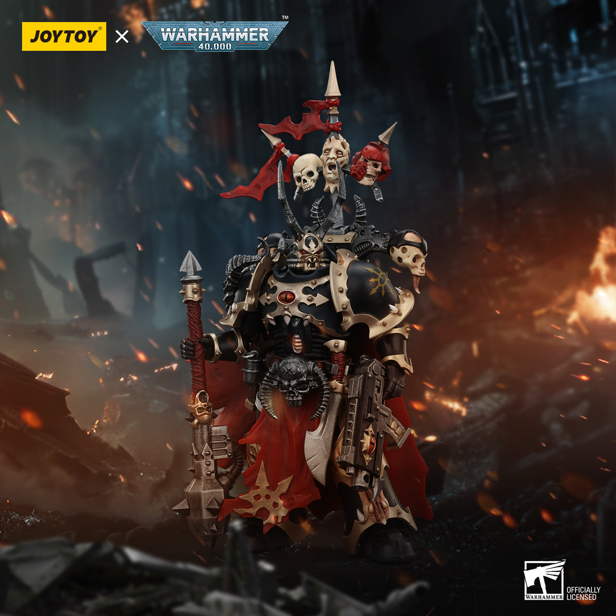 JOYTOY Warhammer 40,000 - Chaos Space Marines Black Legion Chosen