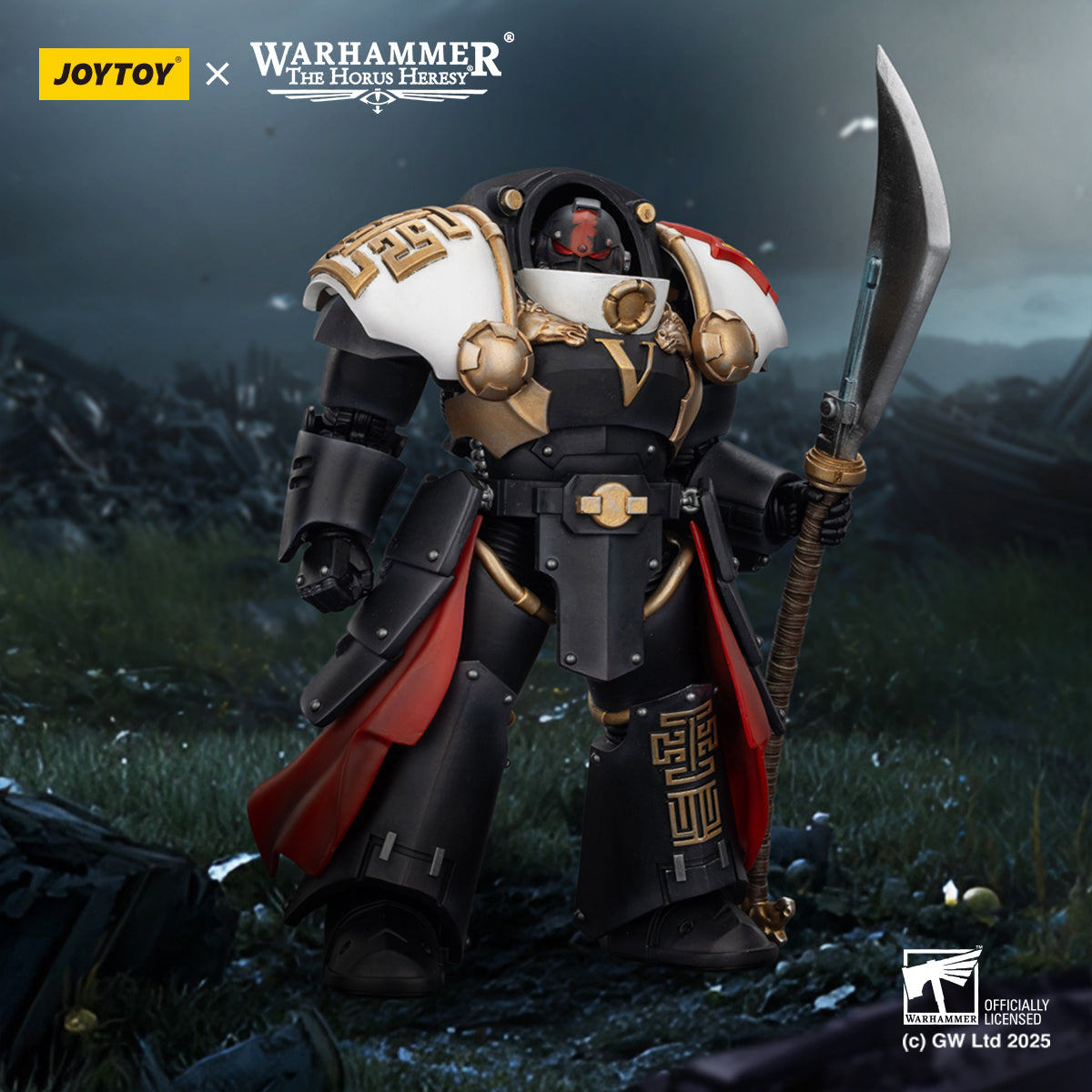 JOYTOY Warhammer The Horus Heresy - White Scars Terminator squad