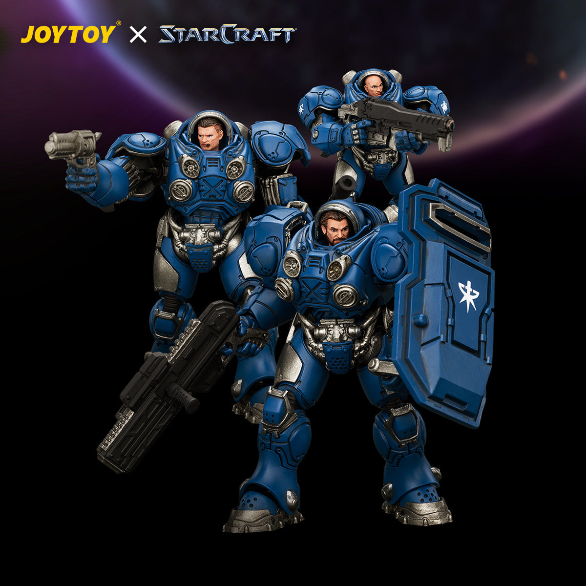 JOYTOY Starcraft  - Terran Marine Set