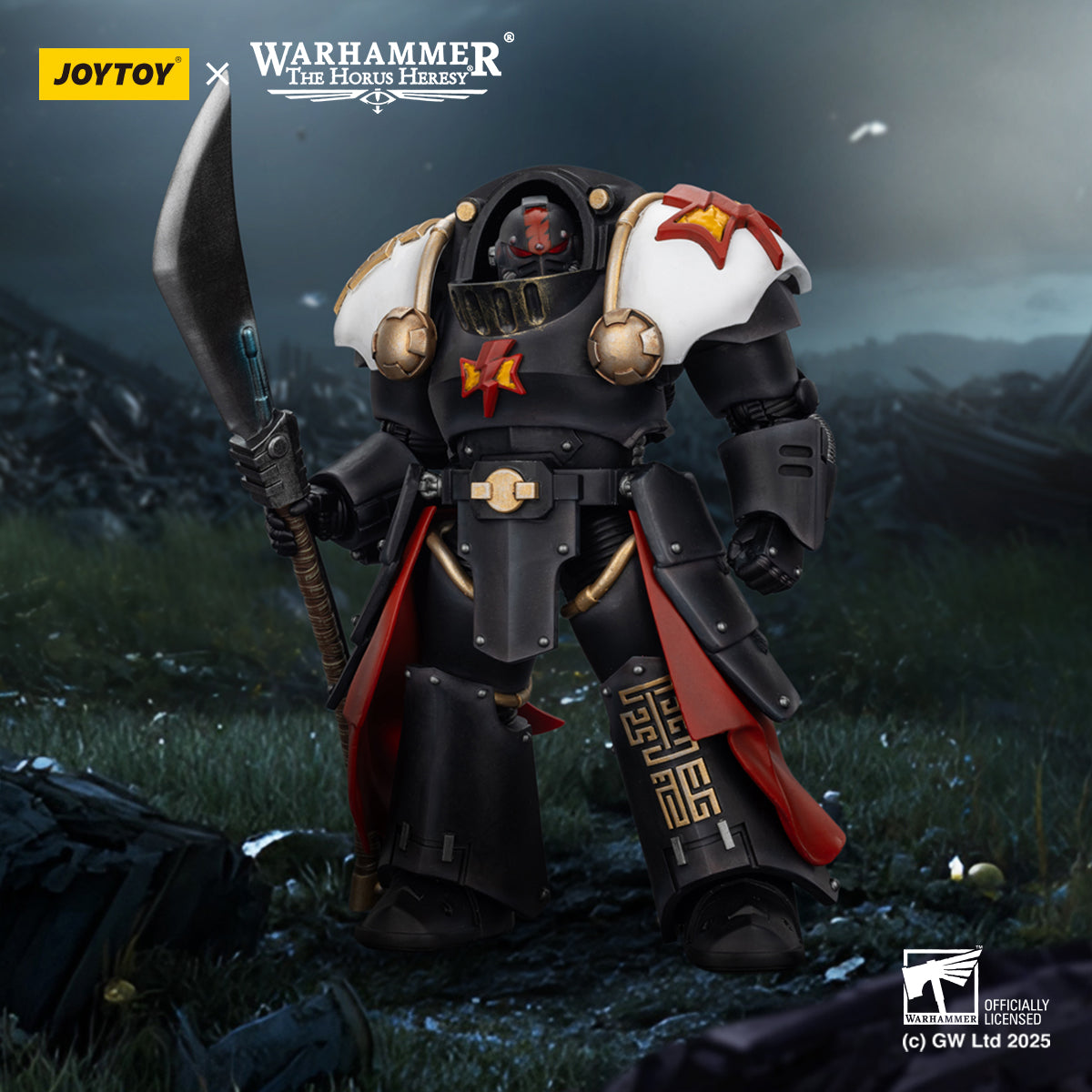 JOYTOY Warhammer The Horus Heresy - White Scars Terminator squad