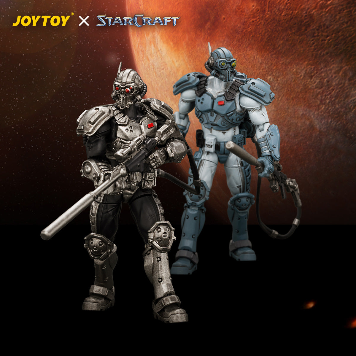 JOYTOY Starcraft  - Terran Ghost Set