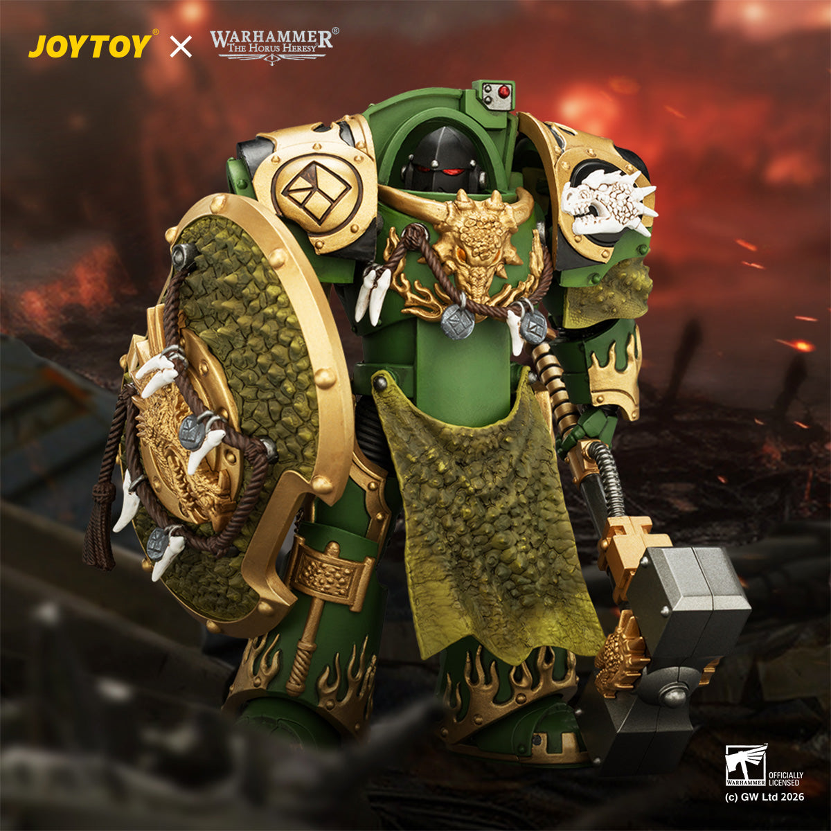 JOYTOY Warhammer The Horus Heresy -Salamanders Firedrake Terminator 2
