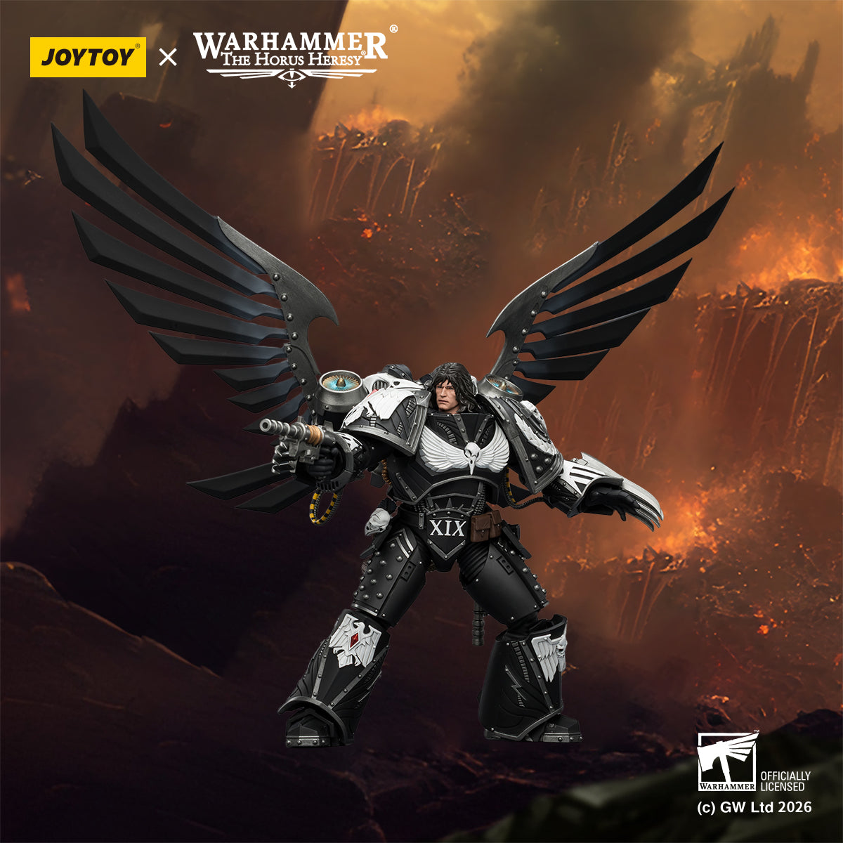 JoyToy Warhammer 40k Raven Guard Corvus Corax Primarch | ThroneTerra