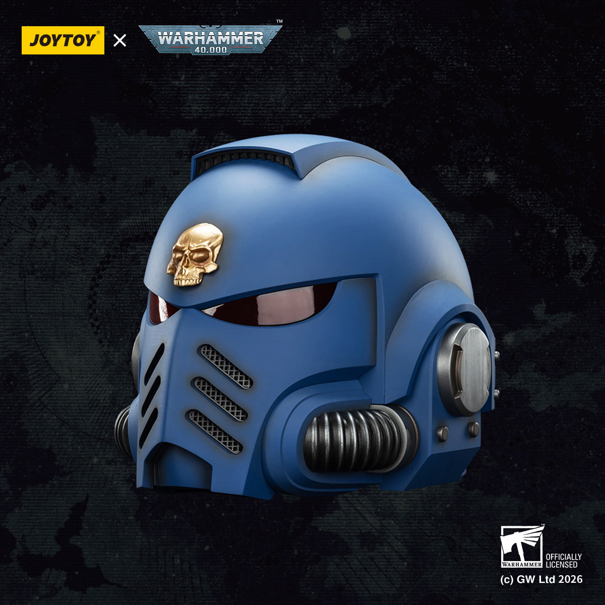 JOYTOY Warhammer 40,000 - Ultramarines Captain MkX Helmet