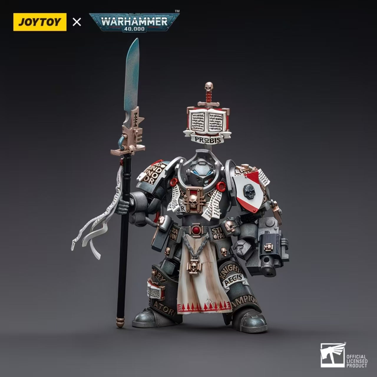 JOYTOY Warhammer 40,000 - Grey Knights Terminator Squad – Reissue (4 Figures Set)
