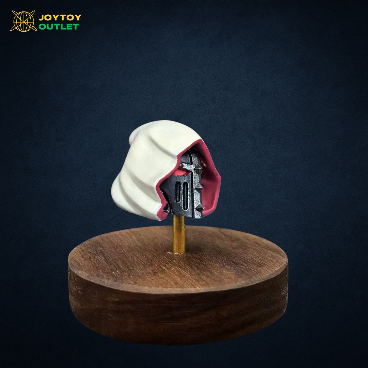 Dark Angels Cypher Hooded Helmet Head Sculpt – Upgrade Part
