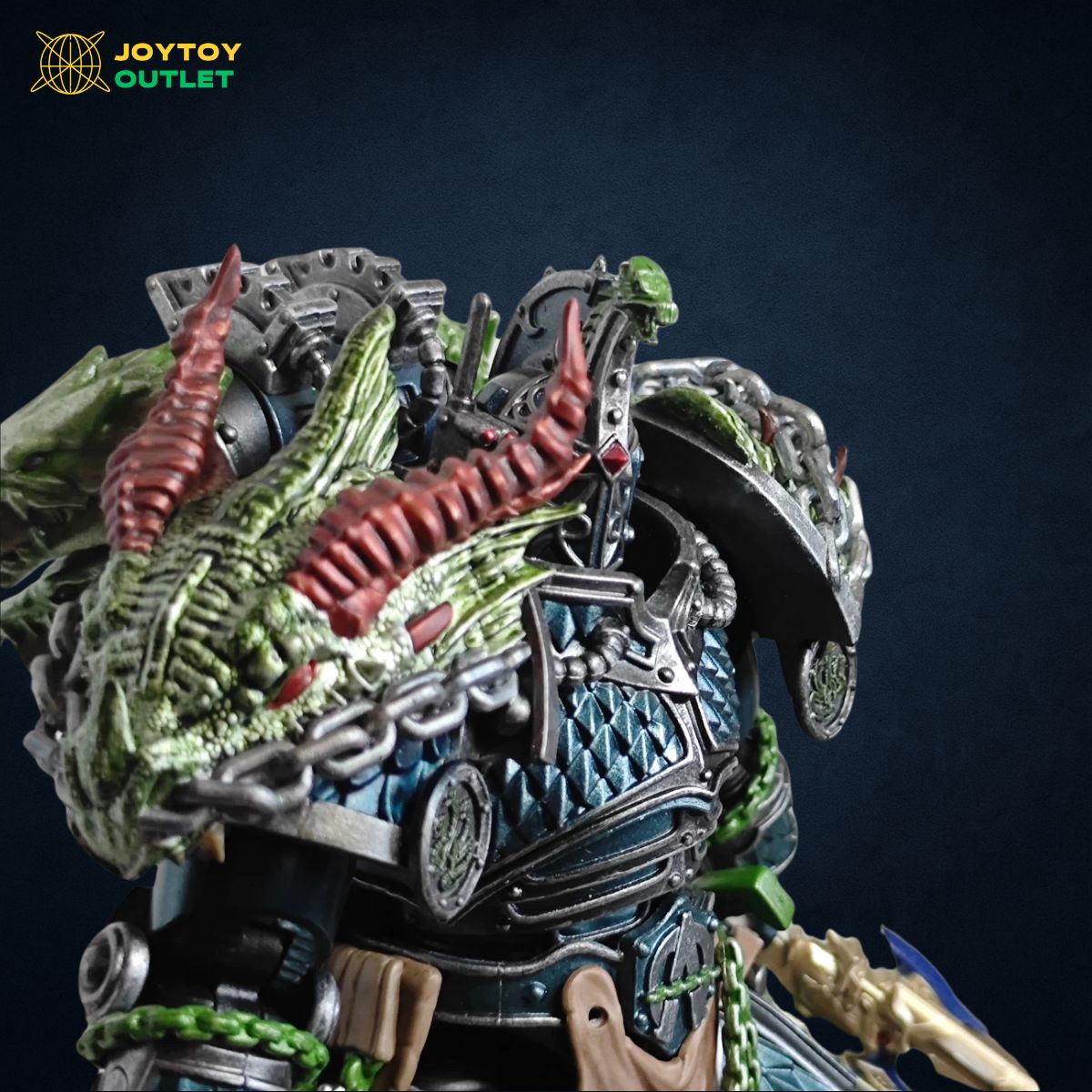 Alpha Legion Alpharius Serpent’s Deception Primarch Shoulder Pad Set – Upgrade Part
