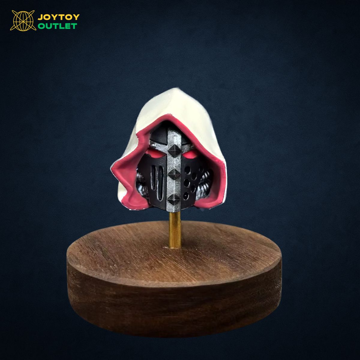 Dark Angels Cypher Hooded Helmet Head Sculpt – Upgrade Part