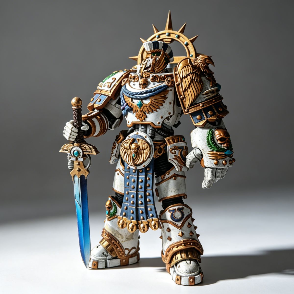 Ultramarines Terminator Commander Custom Modified | Warhammer 40K ...