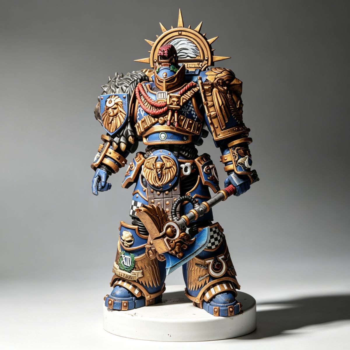 Ultramarines Invictarus Suzerain – Custom Repaint
