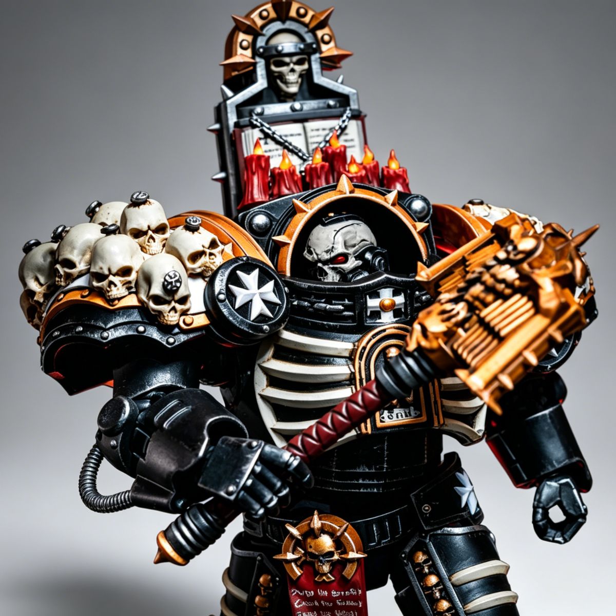 Black Templars Terminator Chaplain – Custom Repaint