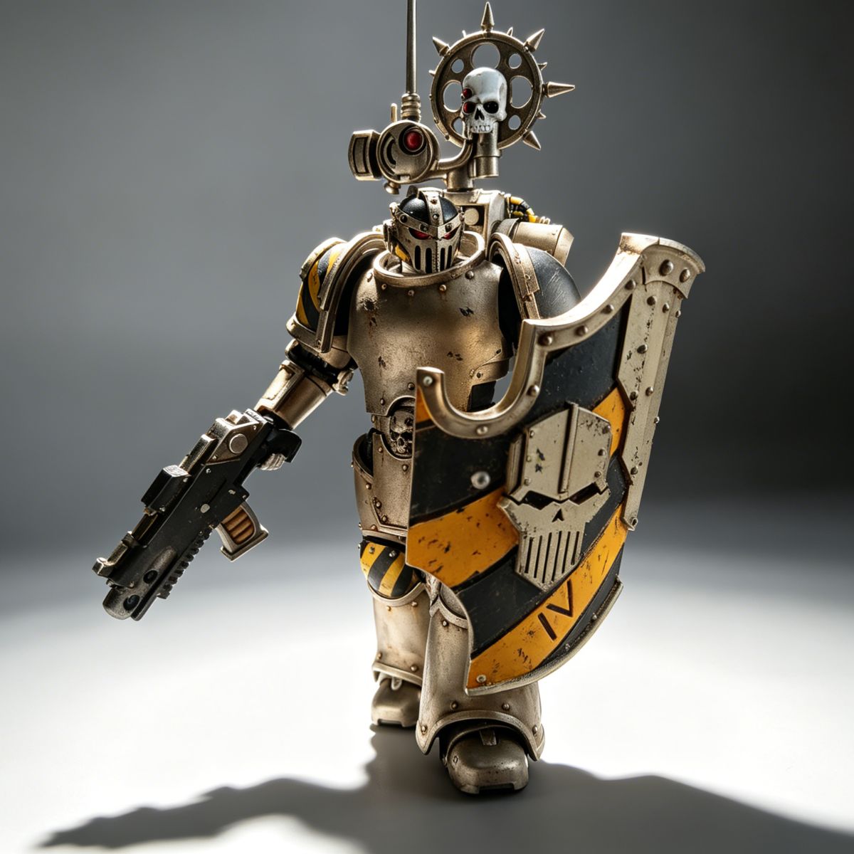 Iron Warriors Battle-Worn Armor – Custom Repaint