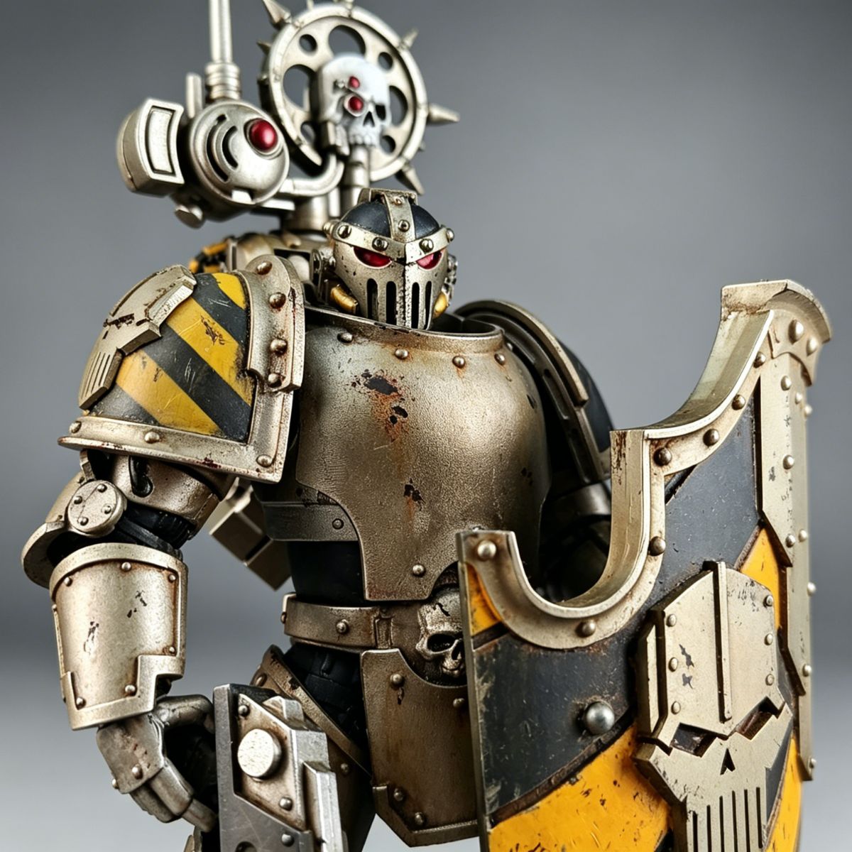 Iron Warriors Battle-Worn Armor – Custom Repaint