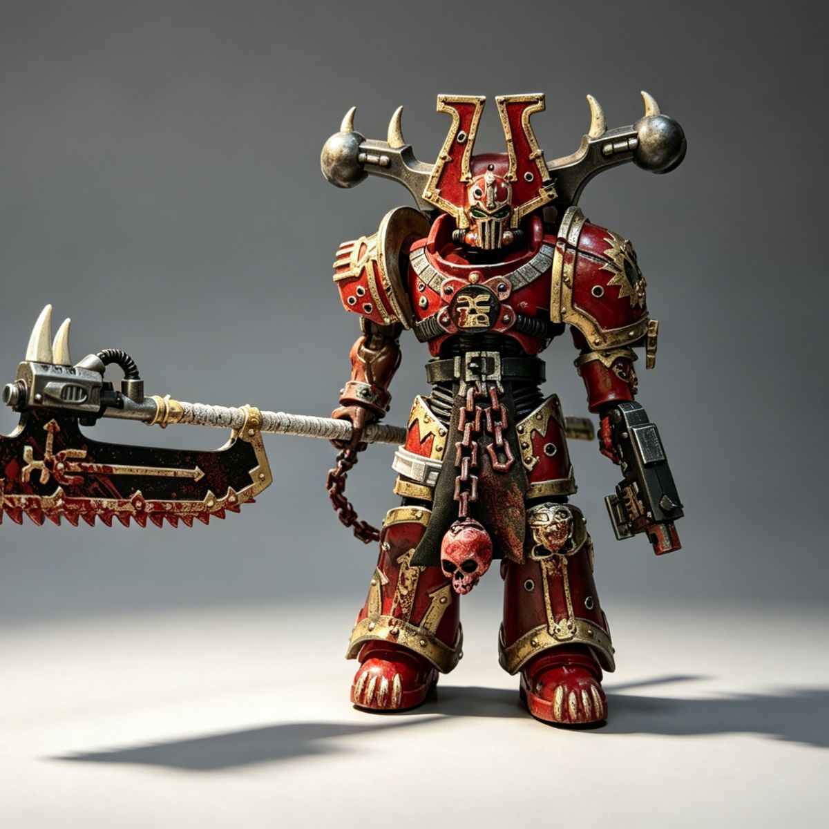 World Eaters Khorne Berzerker – Battle-Worn Custom Repaint