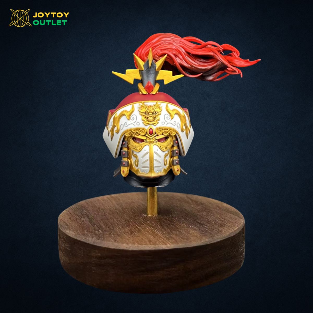 White Scars Great Khan Style Helmet Head Sculpt – Upgrade Part