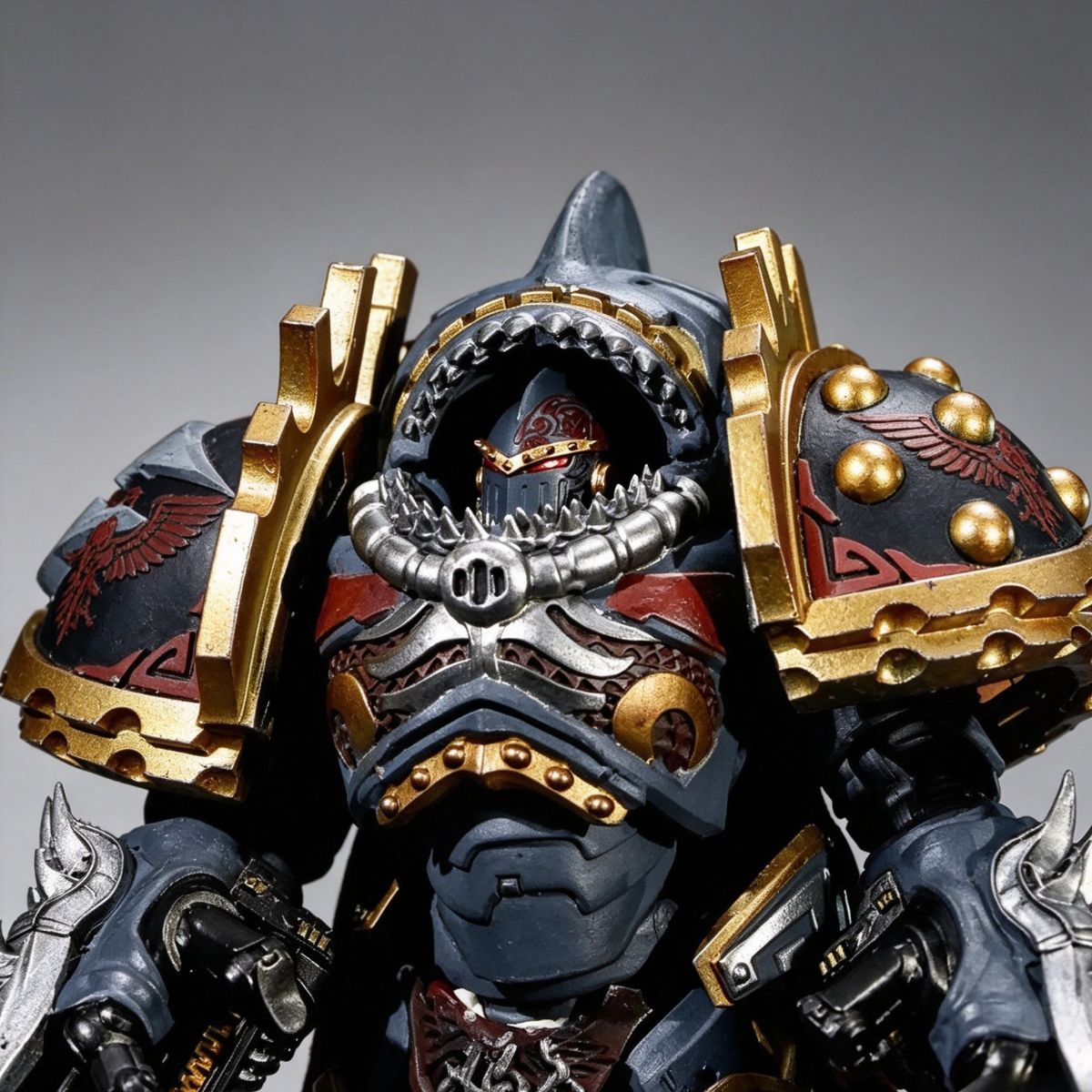 Carcharodons Tyberos the Red Wake Custom Repaint（Customizable lightning claw colors）