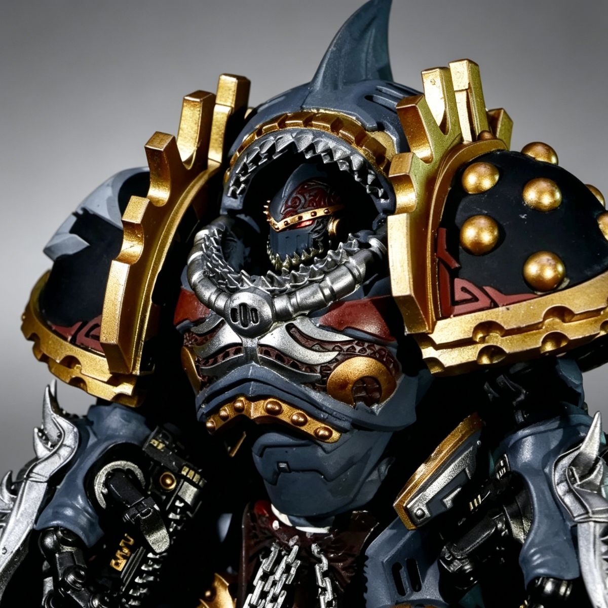 Carcharodons Tyberos the Red Wake Custom Repaint（Customizable lightning claw colors）