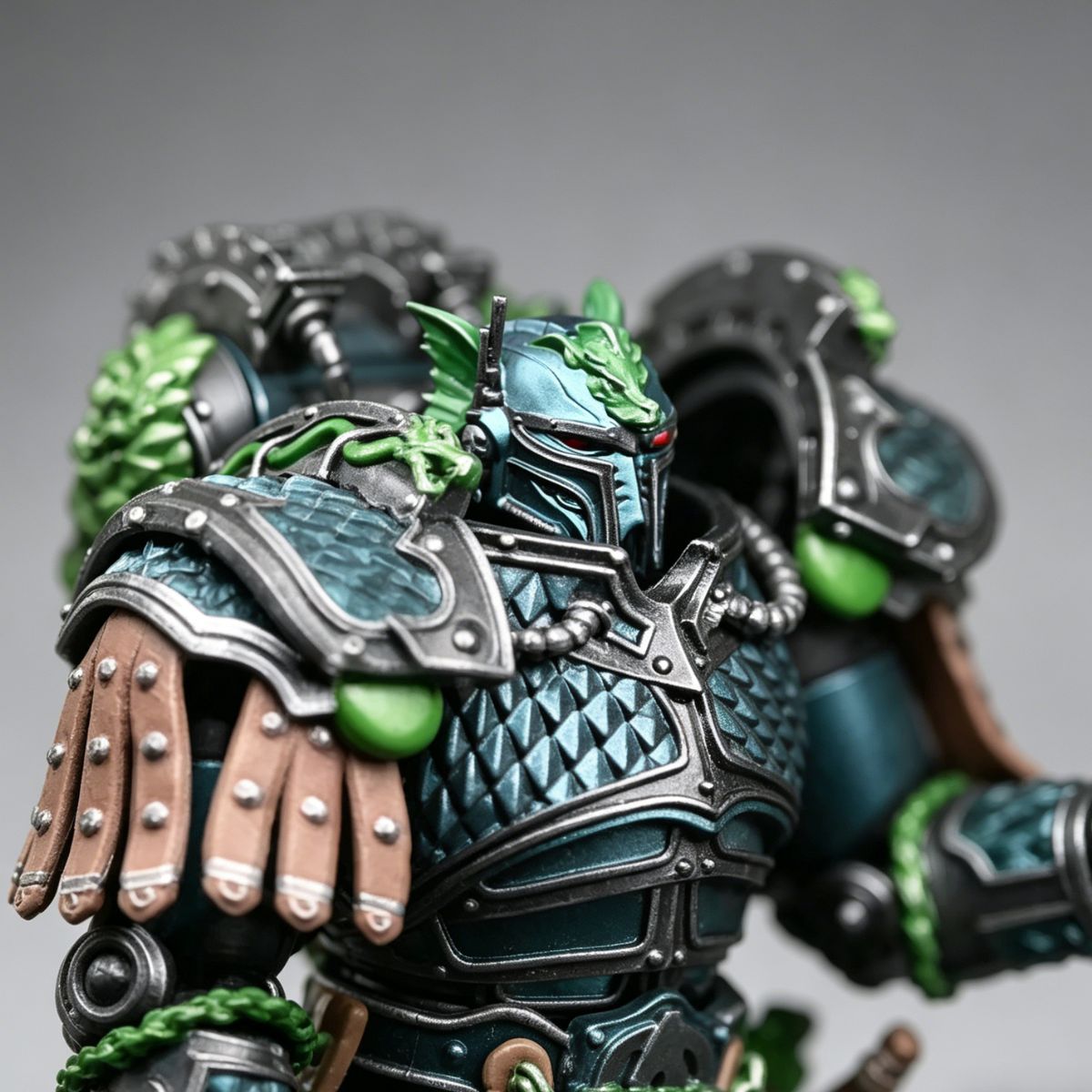 Alpha Legion Alpharius Command Helm Head Sculpt – Upgrade Part