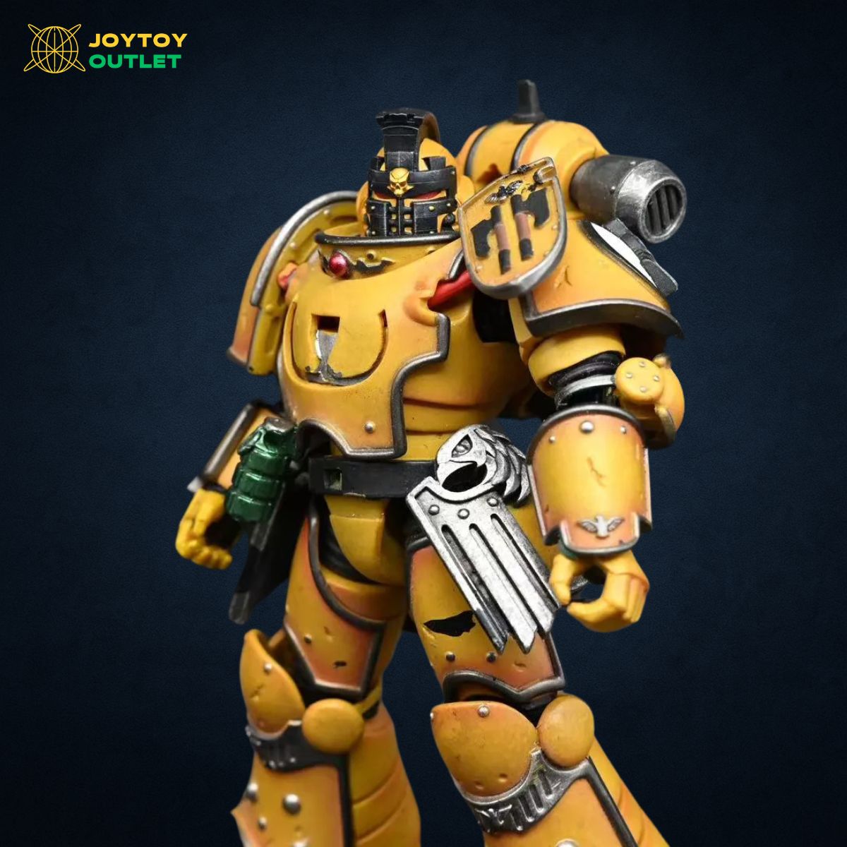 Imperial Fists Sigismund Castle Helm Head Sculpt – Upgrade Part