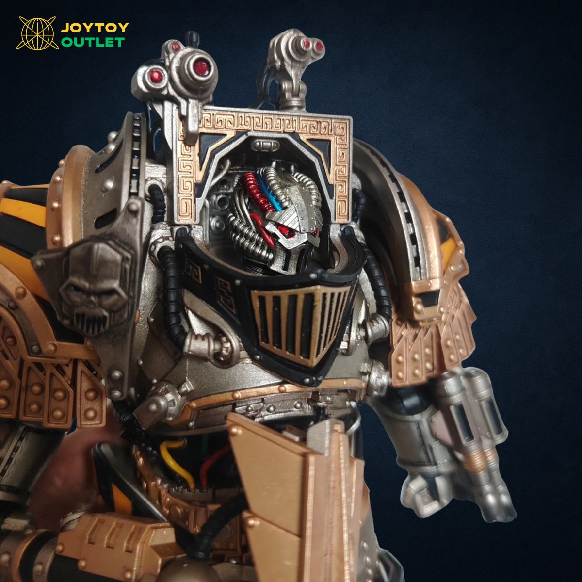 Iron Warriors Perturabo Primarch Helmet Head Sculpt – Upgrade Part