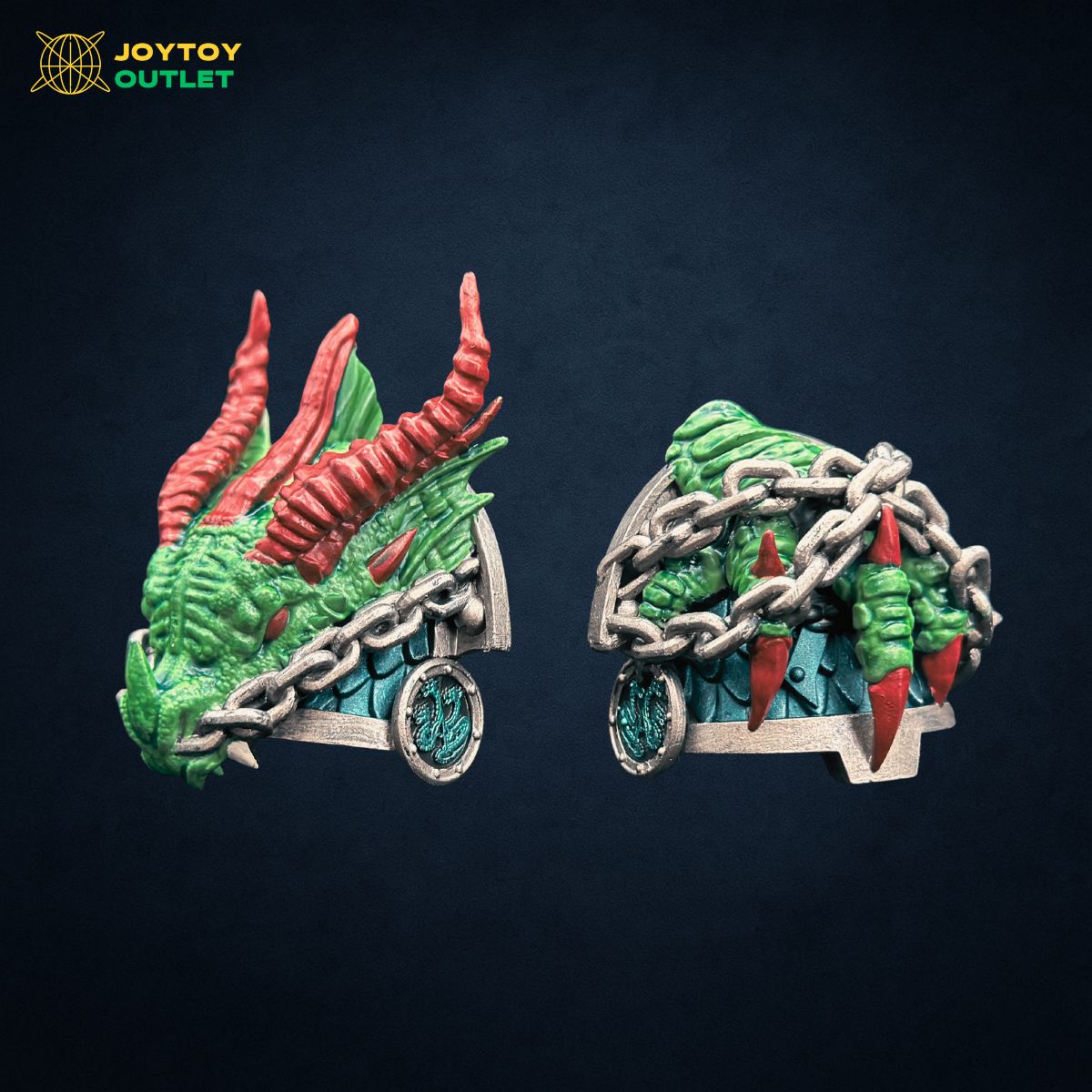 Alpha Legion Alpharius Serpent’s Deception Primarch Shoulder Pad Set – Upgrade Part
