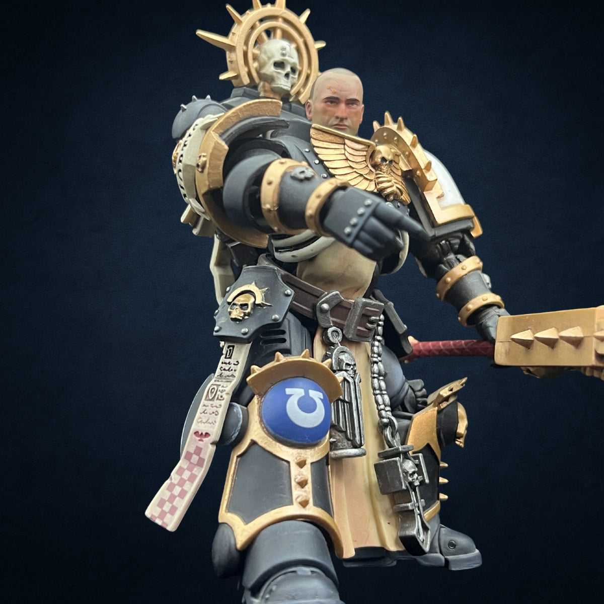 Ultramarines Leandros Head Sculpt – Upgrade Part