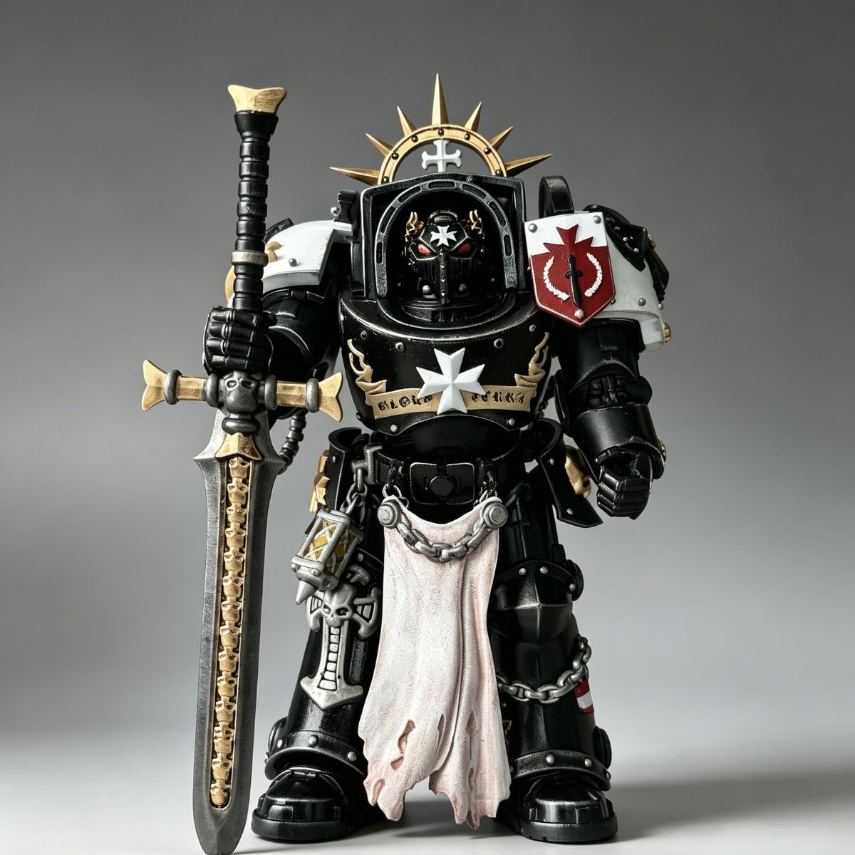 Black Templars Emperor’s Champion Style Terminator – Custom Repaint